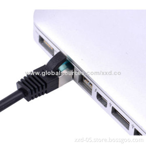 RJ45 Plug Shielded FTP Cat5e Cat6 Computer Jumper Cable